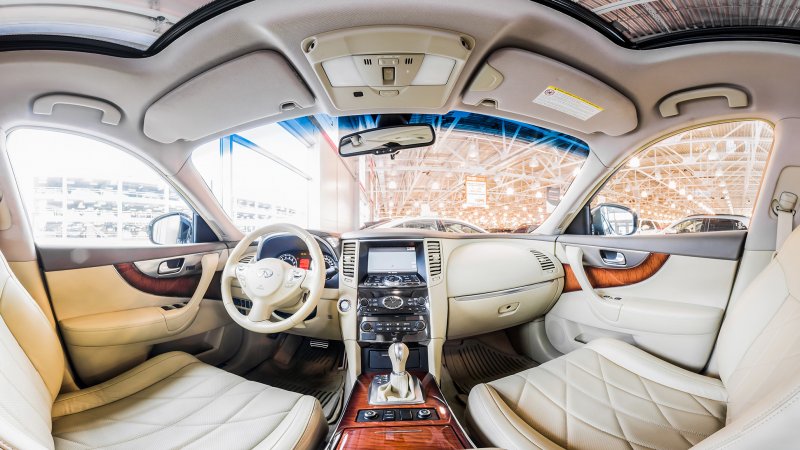Infiniti fx37 салон