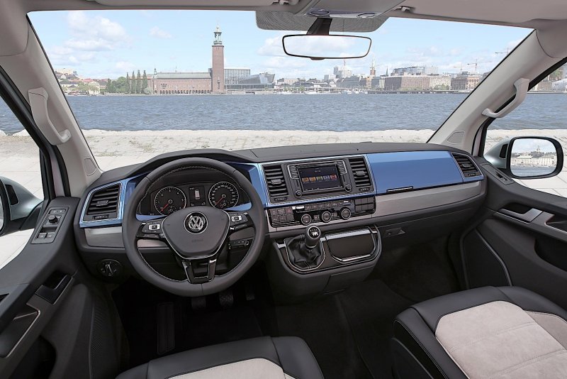 Volkswagen Transporter t6 салон