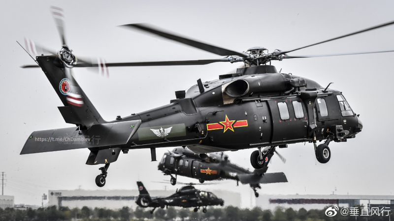 Многоцелевой армейский вертолет z-8l