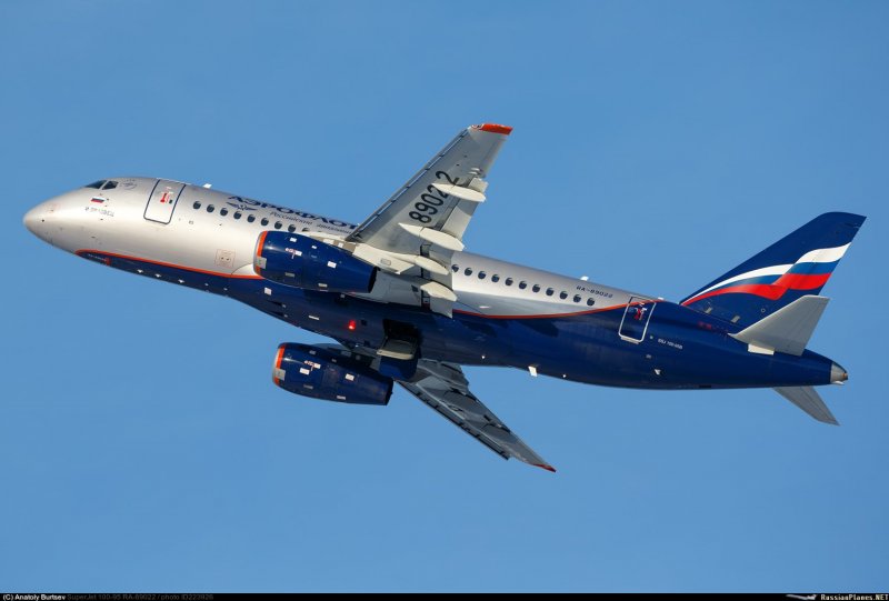 Самолёт Superjet 100 Аэрофлот