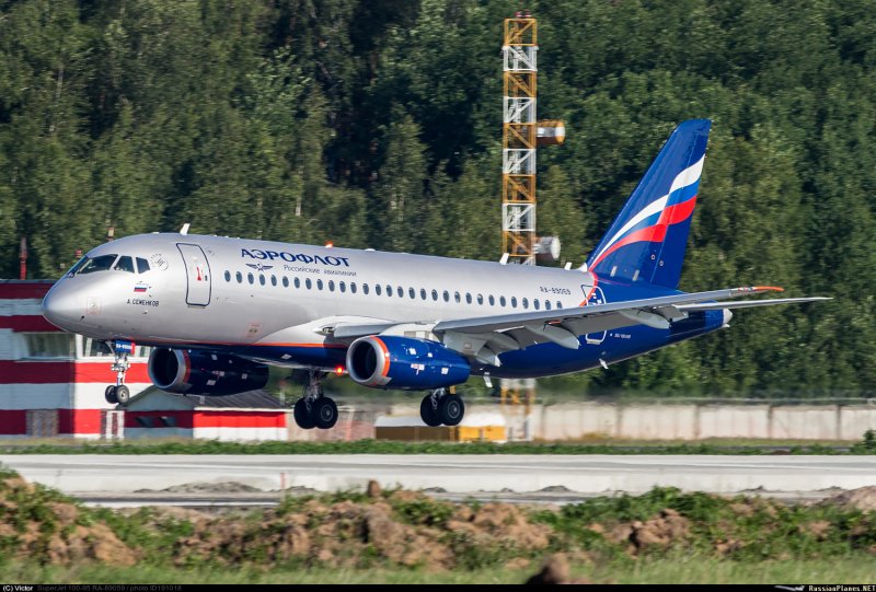 Sukhoi Superjet 100 Аэрофлот