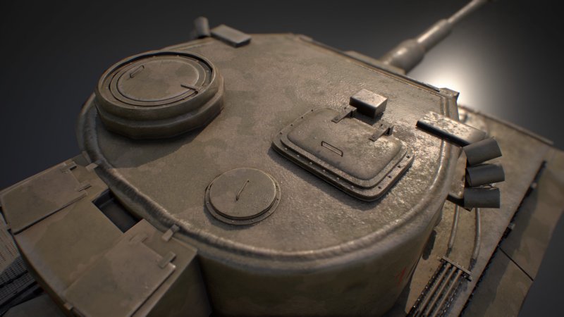 Командирская башенка тигра