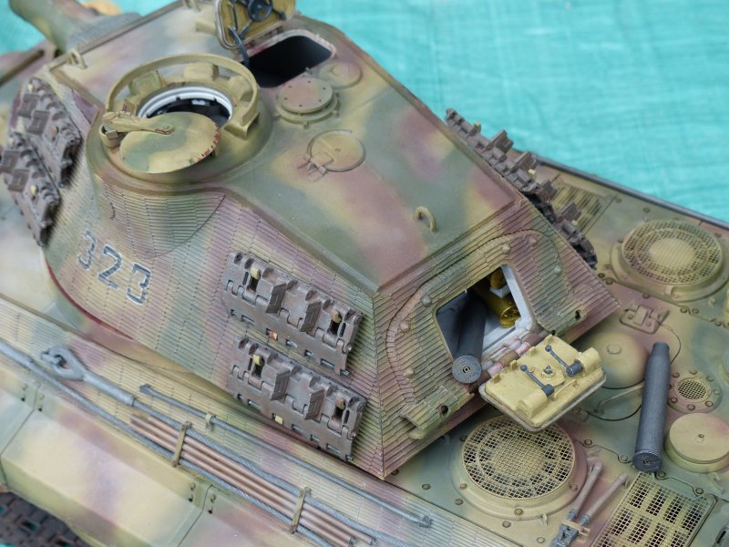King Tiger Porsche Turret