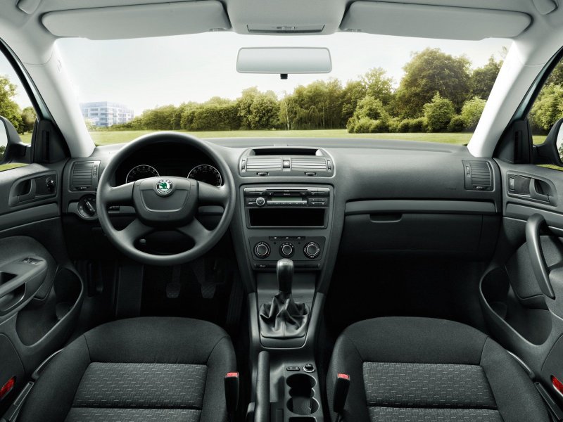 Škoda Octavia a5 салон