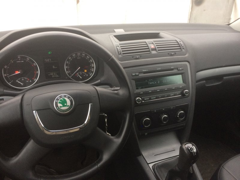 Skoda Octavia a5 FL салон