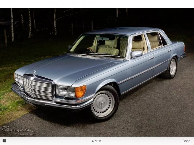 Mercedes-Benz w116 купе