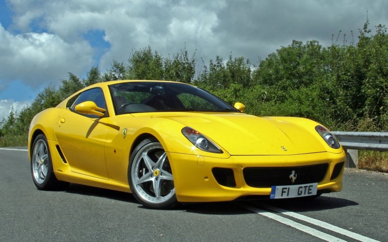 599 GTB Fiorano желтый