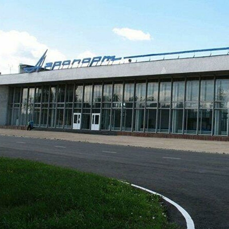 SSJ 100 Aeroflot ночью