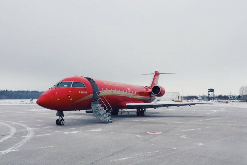 Самолет ту-134 УБЛ