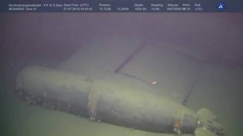Пожар на подводной лодке