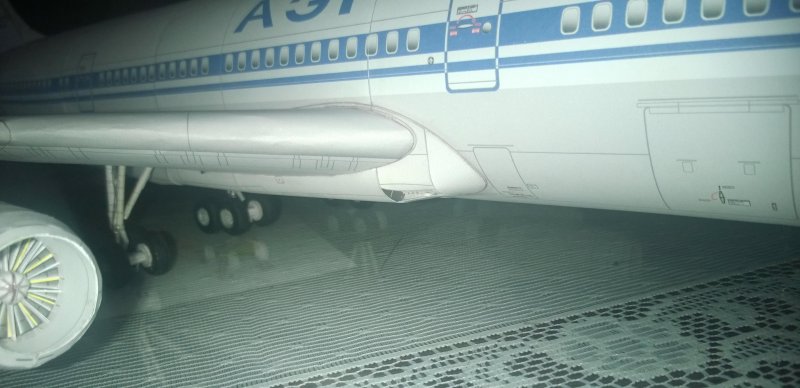 Встроенный трап ил-86