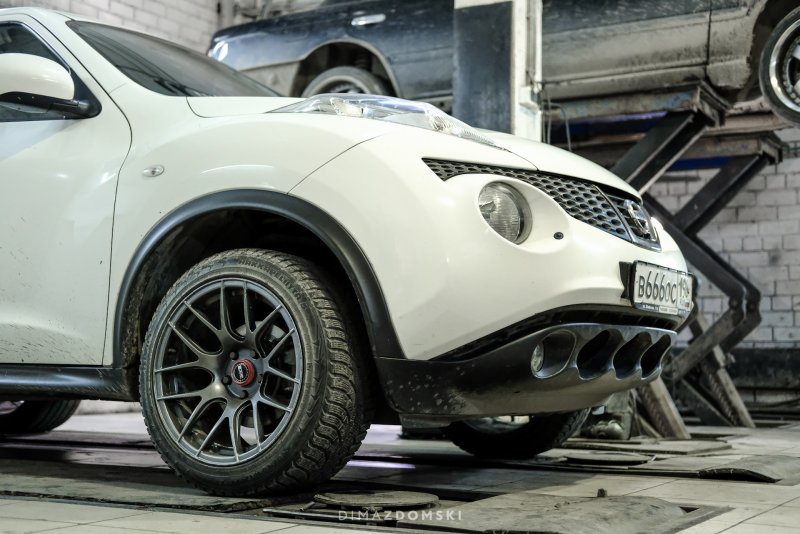 Nissan Juke на разварках