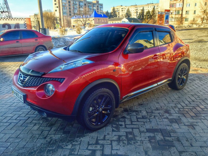 Nissan Juke черные диски