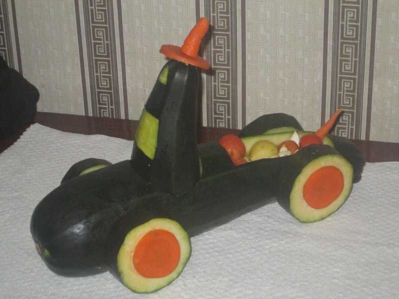 Осенние поделки из кабачка