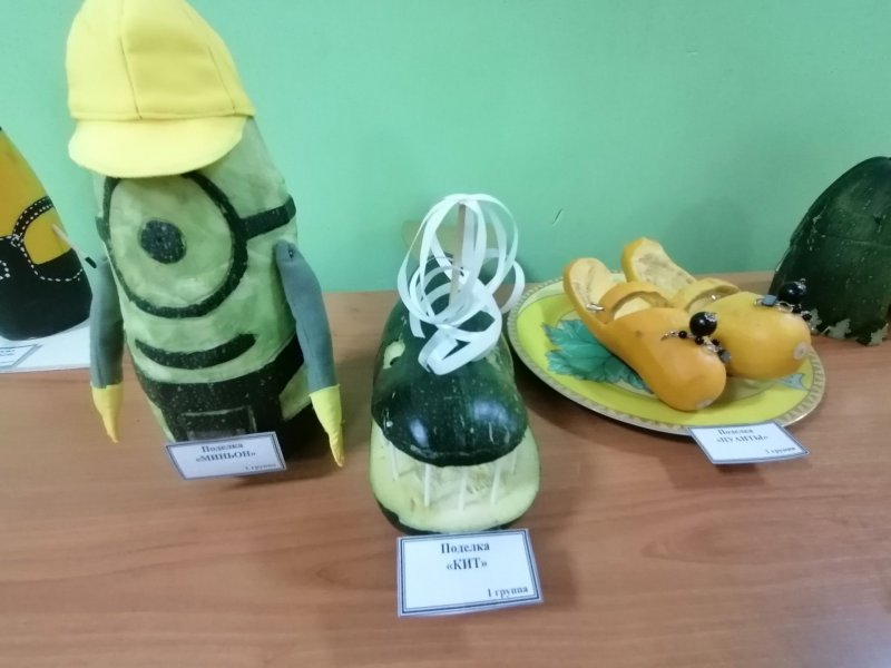 Машинка из овощей в детский сад
