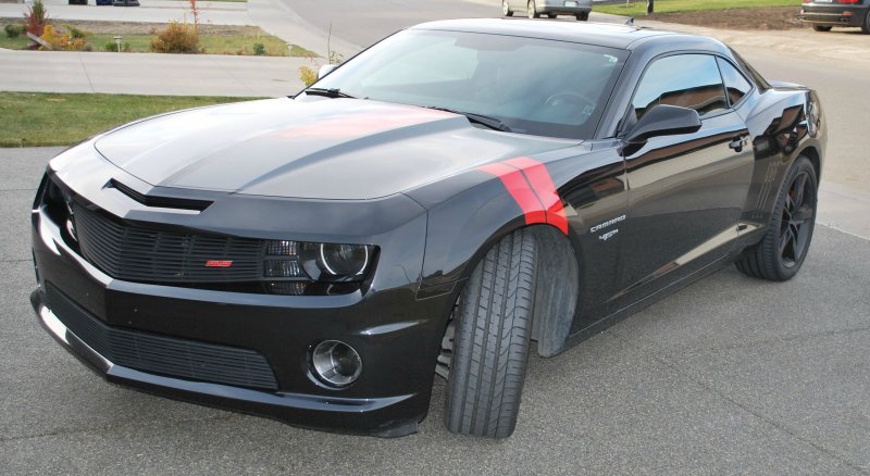 Chevrolet Camaro zl1 матовый черный