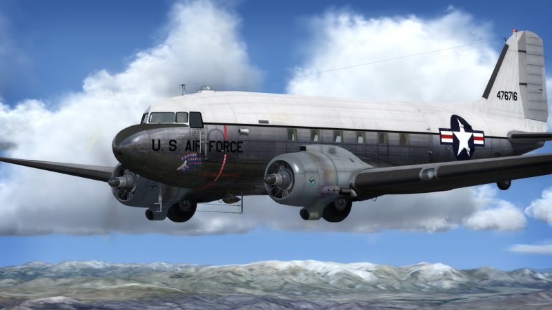 FSX Дуглас DC 3 47