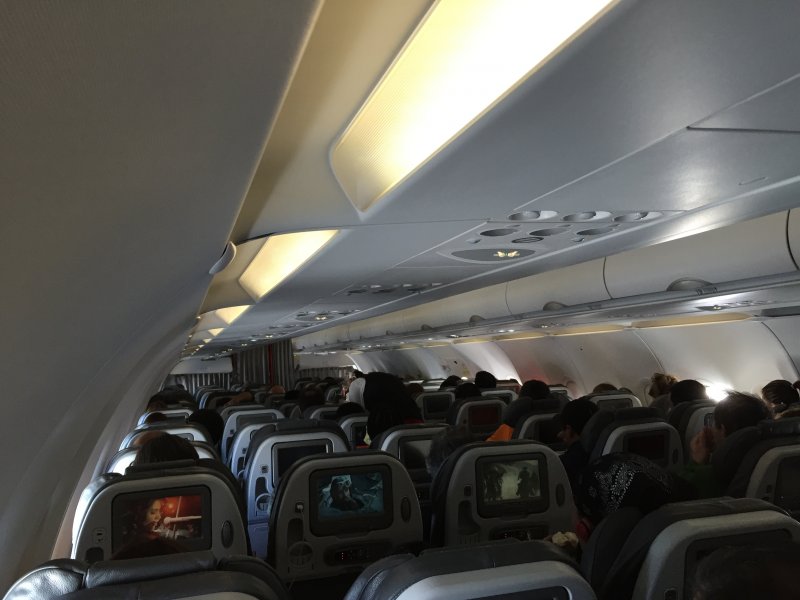 Аэробус а 319 салон