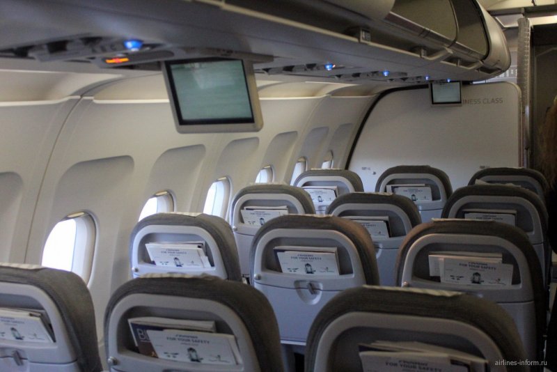 Аэробус а 319 салон