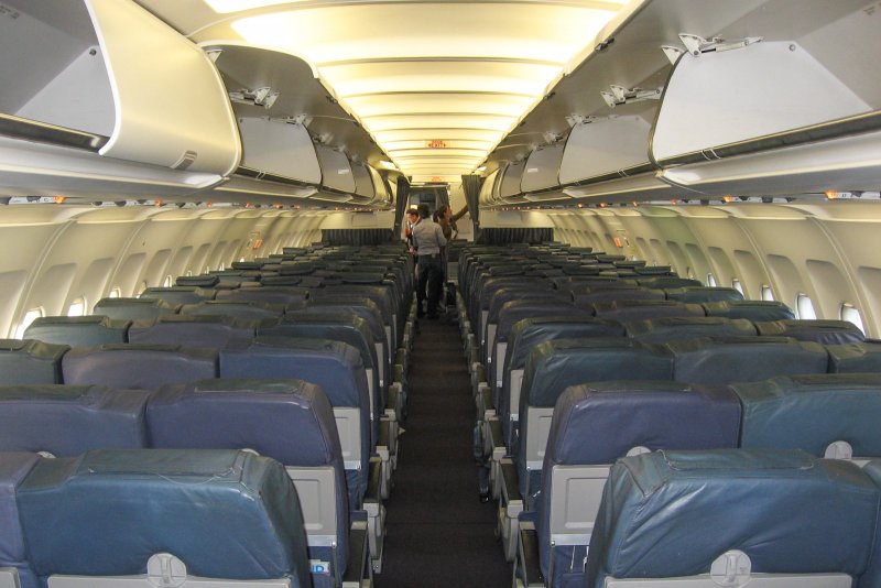 Салон самолета Airbus a319