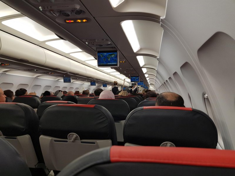 Салон самолета Аэробус 319