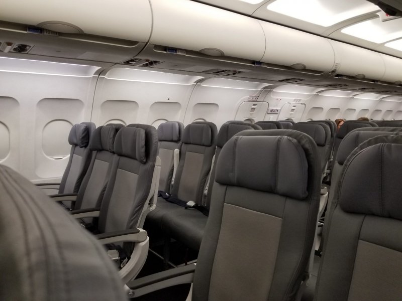 Airbus a319 Neo салон