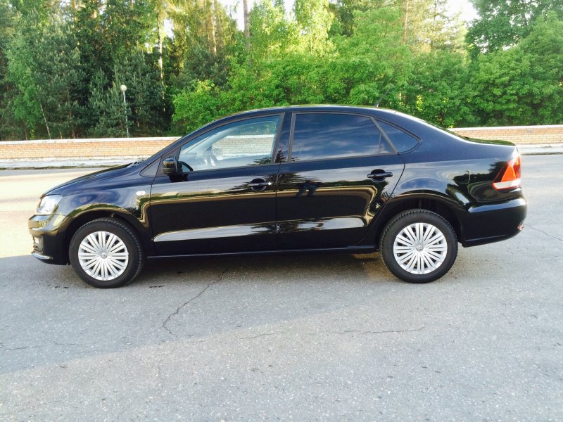 Volkswagen Polo 5 черный