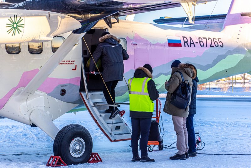 Самолет в лесу