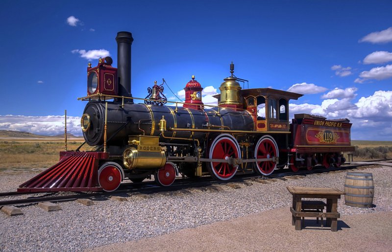 Паровый Локомотив “Steam Wagon”