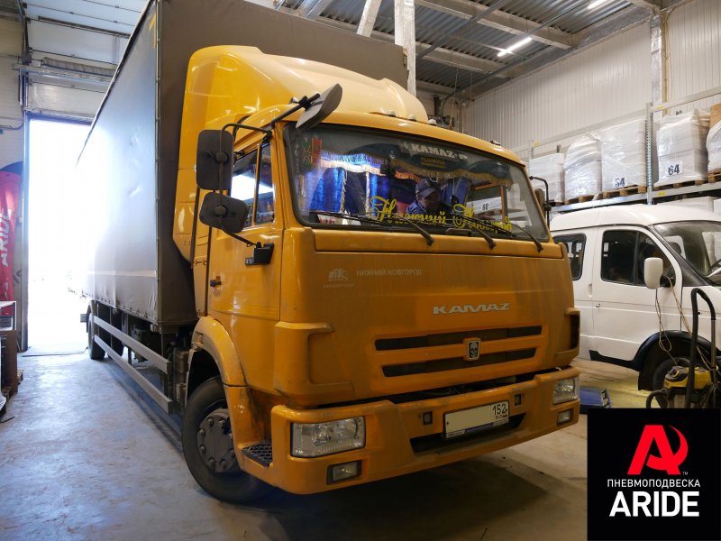 КАМАЗ 4308 АЦ номер бампера