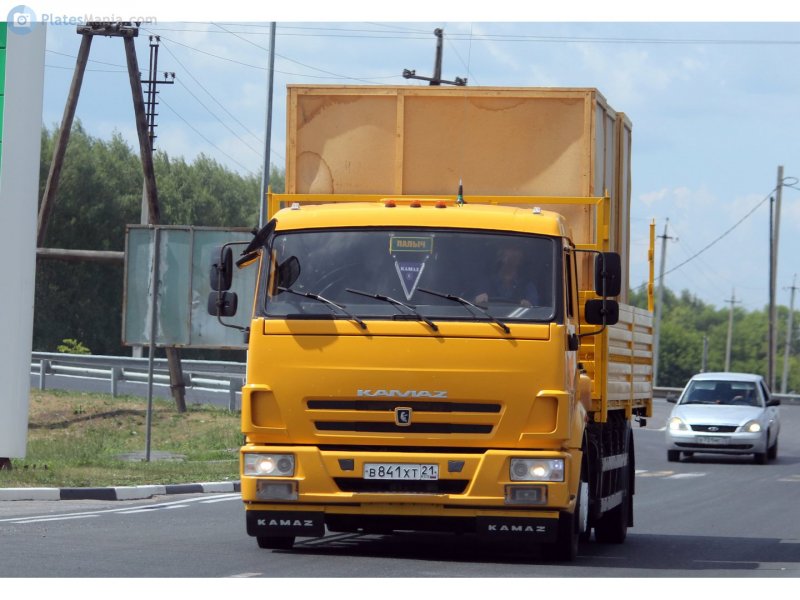 КАМАЗ 4308 синий