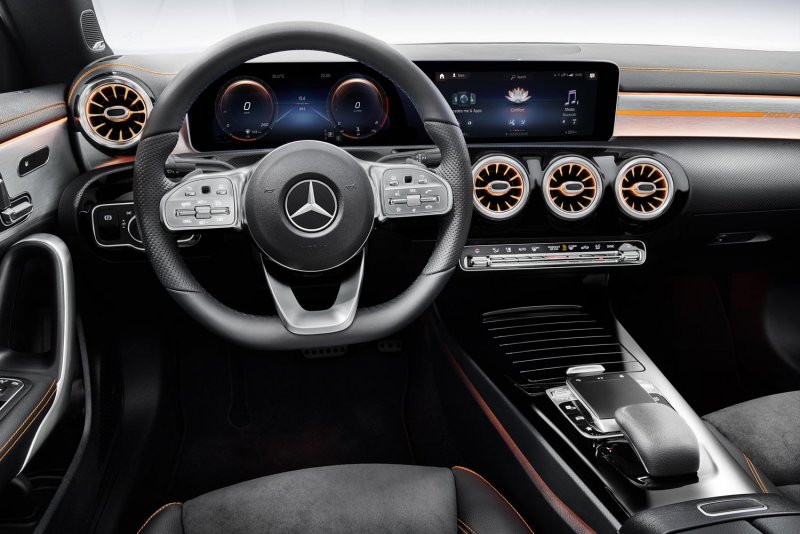 Мерседес CLA 2021 салон