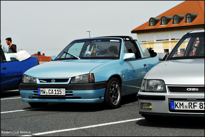 Opel Kadett 1986 салон