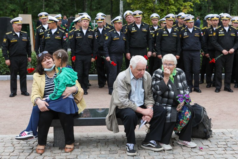 Экипаж подводной лодки Курск