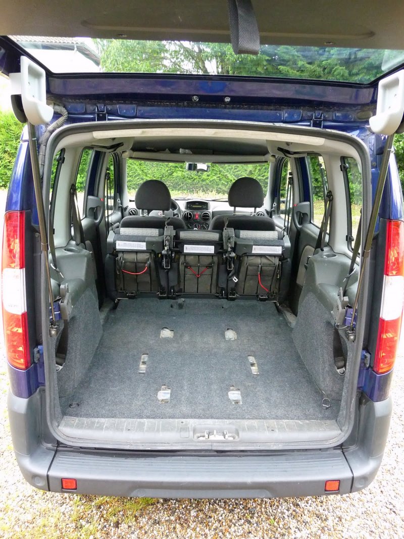 Fiat Doblo габариты багажника