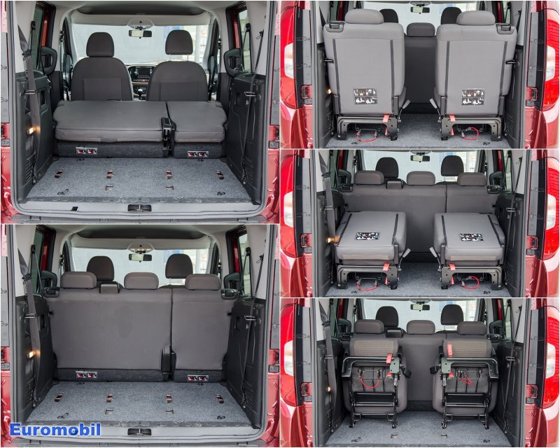 Fiat Doblo габариты салона