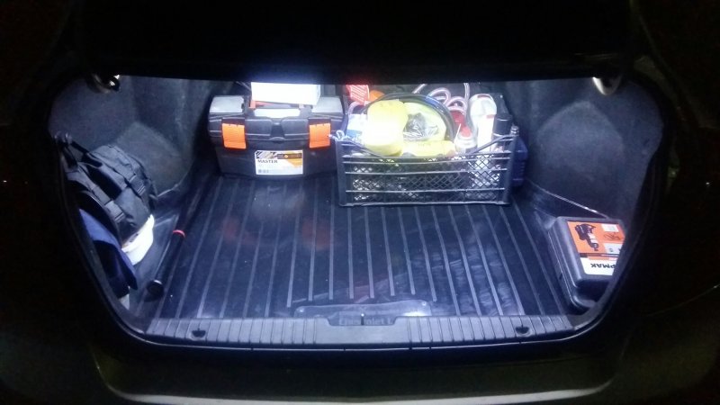 Chevrolet Lacetti 2011 багажник седан