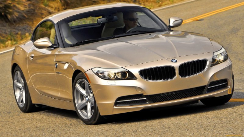 BMW z4 бежевая