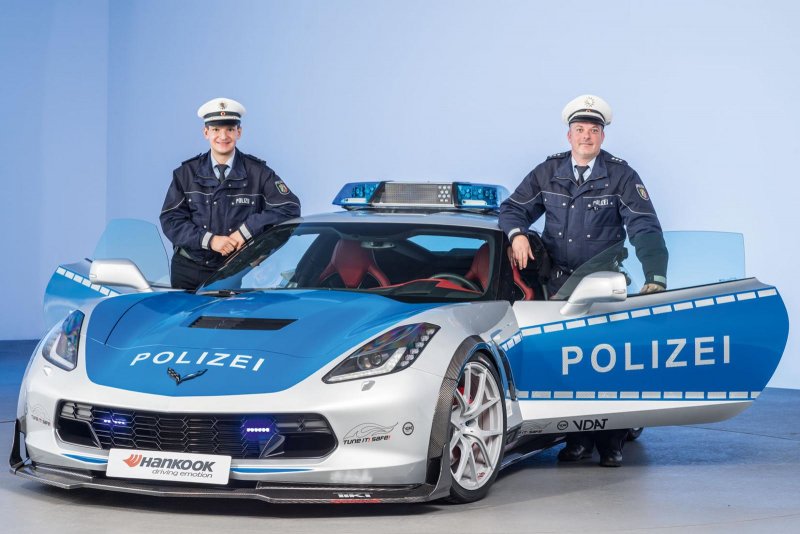 Chevrolet Corvette c7 Police