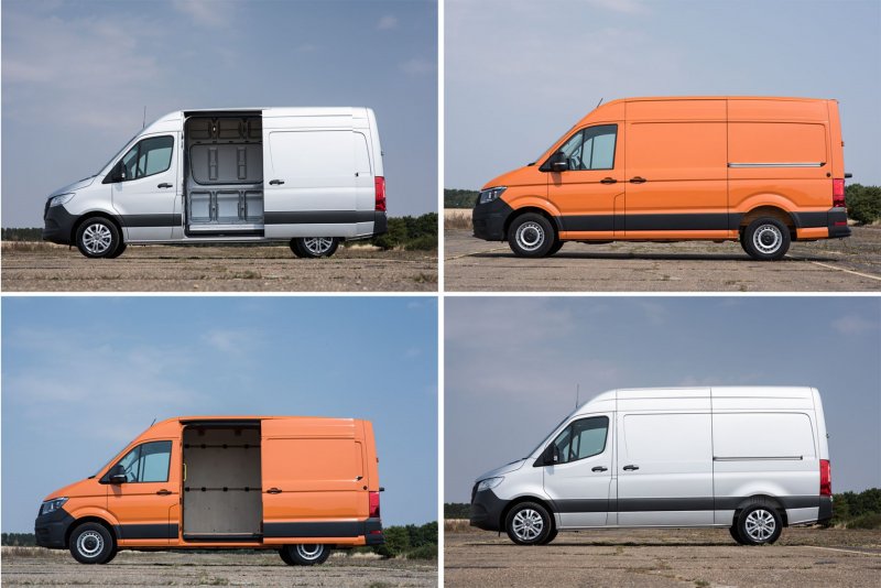 VW Crafter vs Mercedes Sprinter