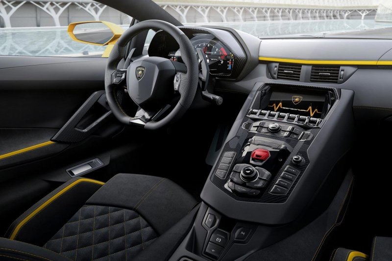 Lamborghini Aventador lp700-4 салон