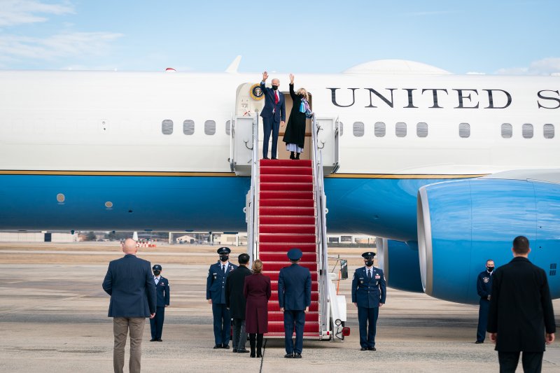 Самолёт президента США Байдена