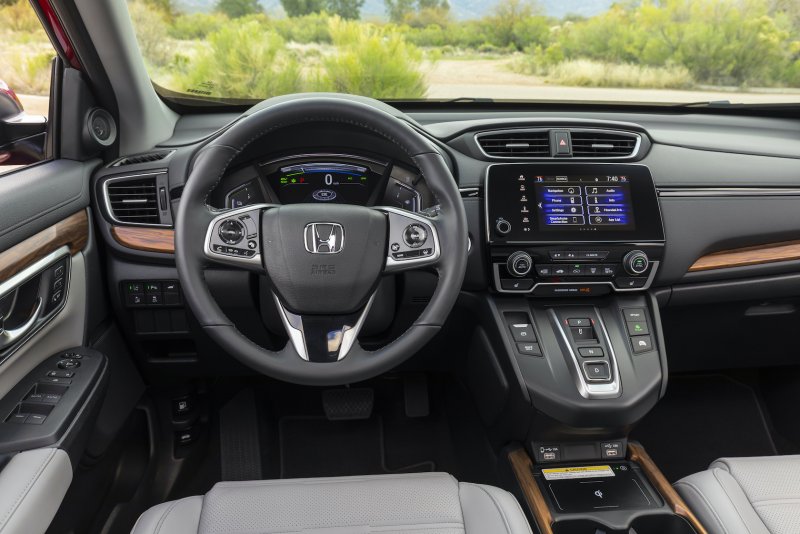 Honda CR V 2021 красная