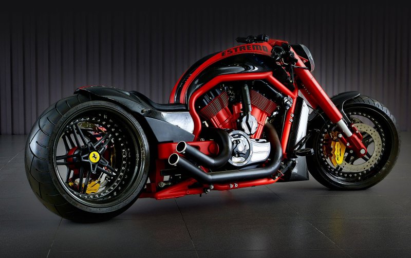 Мотоцикл Харлей Дэвидсон v-Rod Custom
