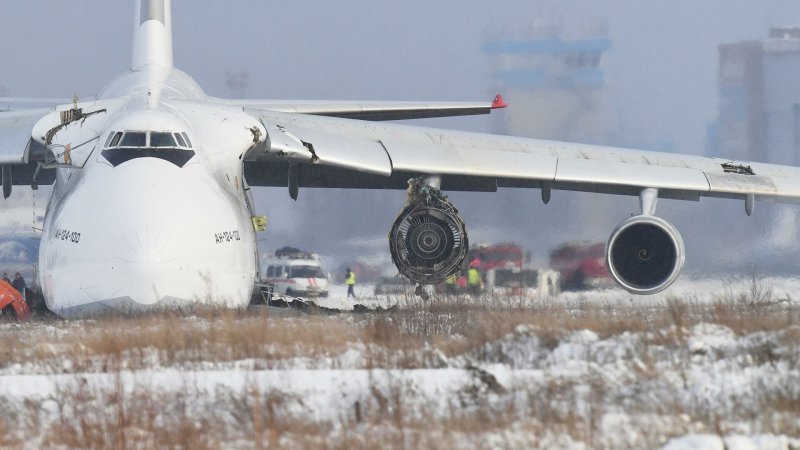 Крушение АН 124 В Новосибирске