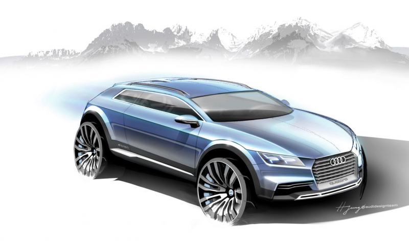 Audi кроссовер 2020