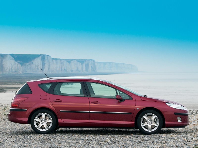 Spoiler de Peugeot 407 SW