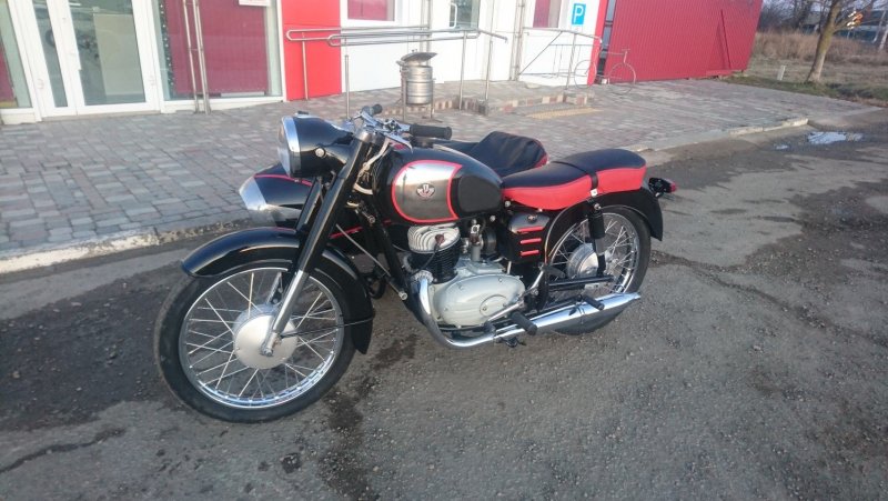 Мотоцикл Pannonia 1973