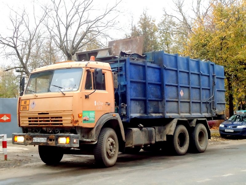 КАМАЗ 53213 мусоровоз