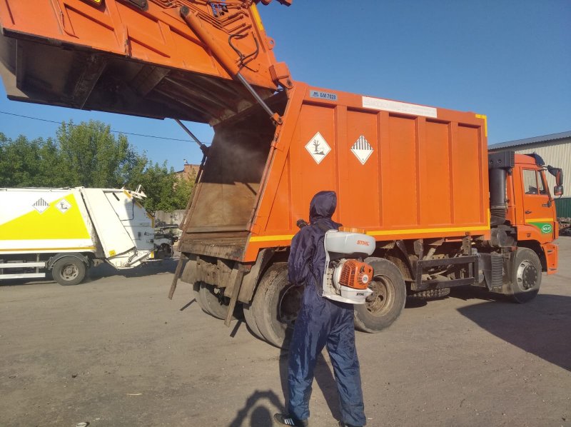 КАМАЗ мусоровоз мкм 45